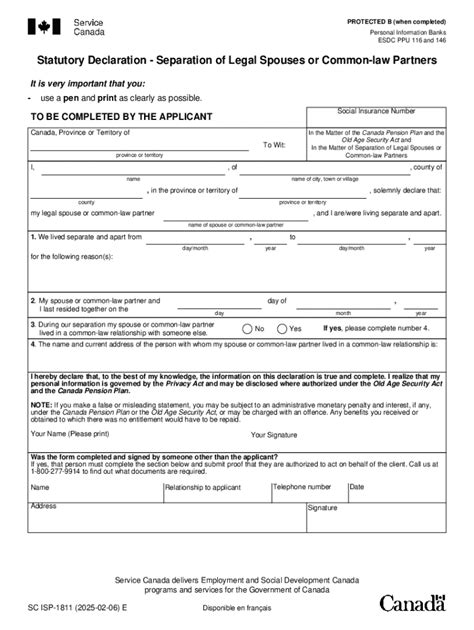2025 Form Canada SC ISP-1811 - Blank Fillable Template | Fill Out ...