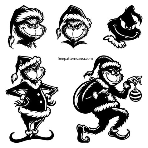 Free Printable Grinch Clip Art | Rossy Printable