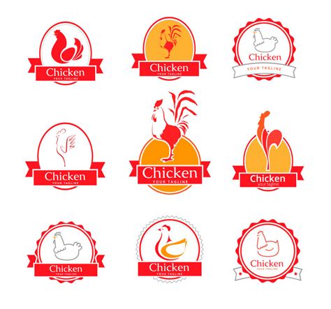鸡logo 标志设计设计图__企业LOGO标志_标志图标_设计图库_昵图网nipic.com