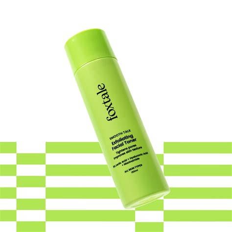 Exfoliating Facial Toner - Refine & Brighten – Foxtale
