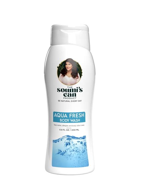 Buy THE SOUMI'S CAN PRODUCT AQUA FRESH BODY WASH | With Aloevera, Lemon ...
