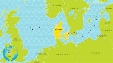 Jutland Peninsula Map