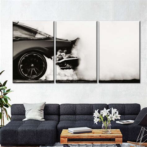 Drifting Sports Car Wall Art in 2024 | Car wall art, Bedroom wall art, Panel wall art
