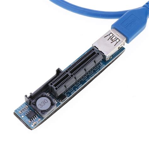 Mini PCI-E Graphics Extension for GPU Mining Powered Riser Adapter Car ...