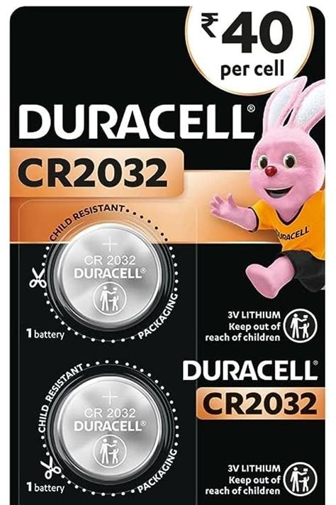 CR2032 Lithium Coin Battery 3V, Suitable for use in CAR KEY, GLUCOMETER ...