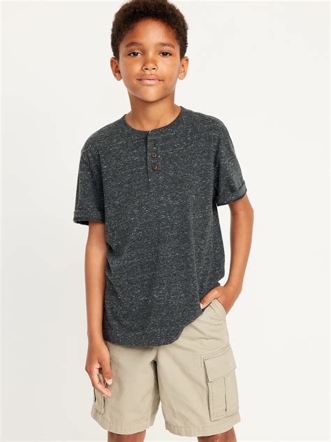 Three-Button Henley Shirts | Old Navy