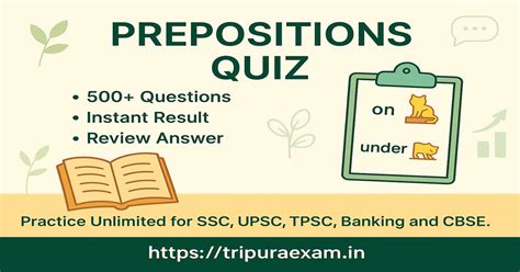 Preposition Quiz