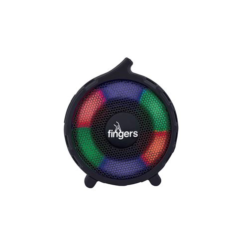 Front View of FINGERS RGB-Gem Portable Speaker