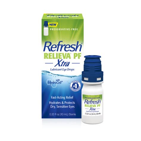 Refresh Relieva PF Xtra Preservative-Free Artificial Tears Lubricant ...