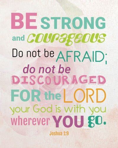 Buy Be strong and courageous do not be afraid; do not be discouraged ...