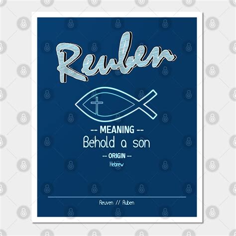 Reuben - Biblical Name Definition by energyprojections | Biblical names ...