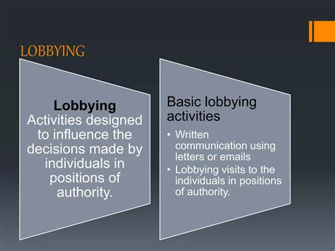 Lobbying in nursing | PPT
