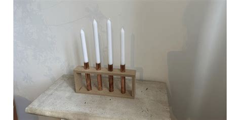 Step by Step guide: DIY Copper and Wood Candleholder | Dremel | Dremel