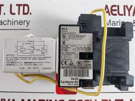 Fuji Electric Sh-4/V & Sh04Aa Latch Unit – Aeliya Marine Tech