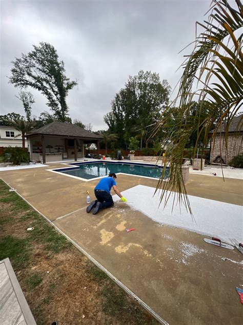 Pool Decking Madison Mississippi — MSEPOXY Epoxy Flooring Madison ...