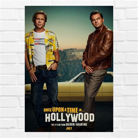 Good Hope Once Upon A Time in Hollywood Movie Abstract Rolled Poster ...