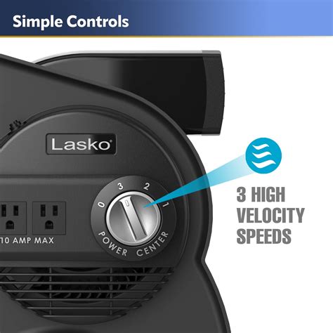 Snapklik.com : Lasko High Velocity Pivoting Utility Blower Fan, For ...