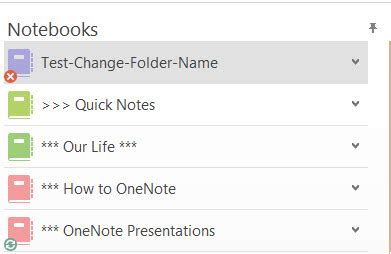 Image result for Rename OneNote Notebook