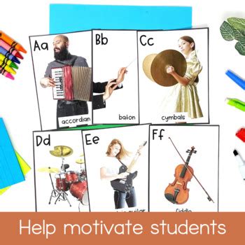 Making Music Study Real Photos for The Creative Curriculum | TPT
