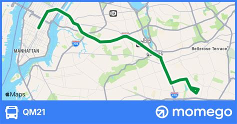 MTA Bus Company QM21 Bus Route Live Departures | Live Bus Times