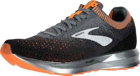 Buy Brooks Men Levitate 2 Grey/Black/Orange Running Shoes-10 UK/India ...