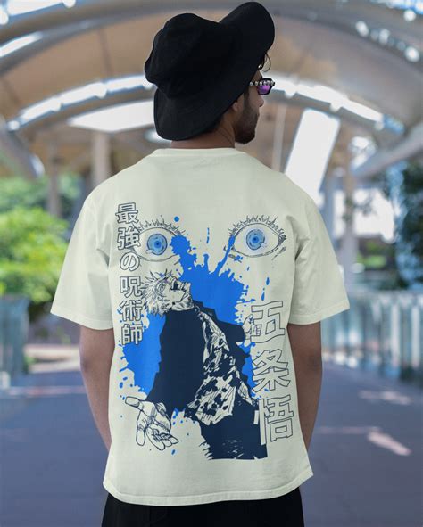 Gojo Satoru "Honored One" Oversized Tshirt – Wardrobe Edit