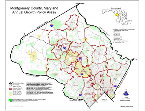 Montgomery Village Maryland Map