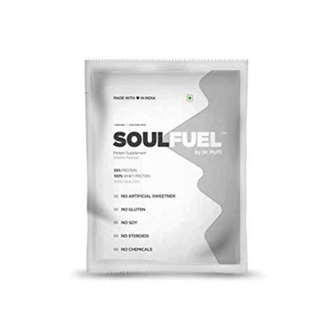 SOULFUEL BY DR. MUFFI Vanilla, Whey, India's first protein without ...