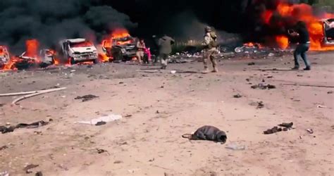 Video shows bus blast in Syria - World News