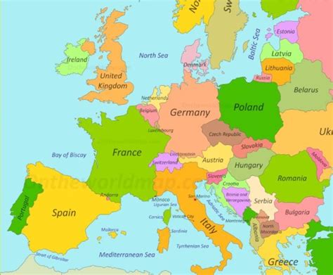Map of Europe 的图像结果
