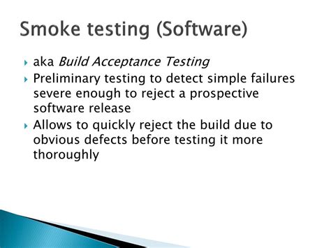Software Smoke Testing Sample 的图像结果