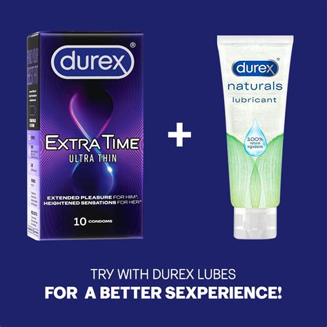 Durex Extra Time Ultra Thin - 10 Condoms