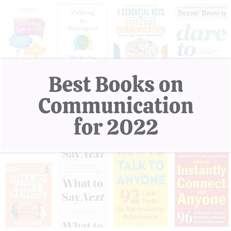 15 Best Books on Communication