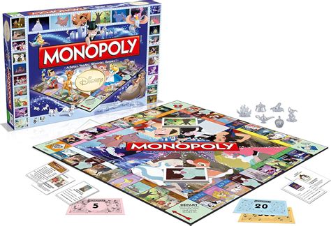 Winning Moves Disney Classic Juego de Mesa Monopoly *Edición Francesa ...