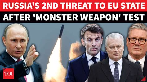 'DON'T TEST OUR PATIENCE': Russia's Chilling Threat To Key EU State ...