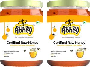 Benz Bee Honey Certified Raw Unprocessed Unpasteurized Laboratory ...