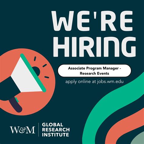 William & Mary Global Research Institute on LinkedIn: 📣 We're hiring! GRI is looking for a ...