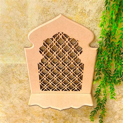 Rajwadi Jharokha Cornice Shelf Pattern B – Handilane