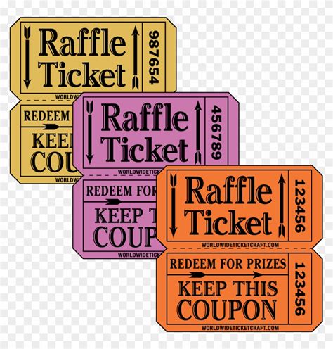 raffle ticket #3723072 | Clipart Library