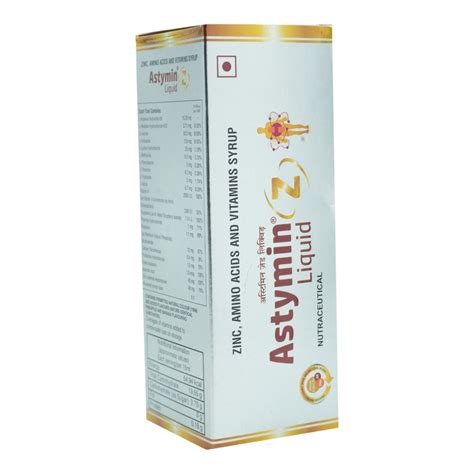 Astymin Z Liquid 200 ml Price, Uses, Side Effects, Composition - Apollo ...