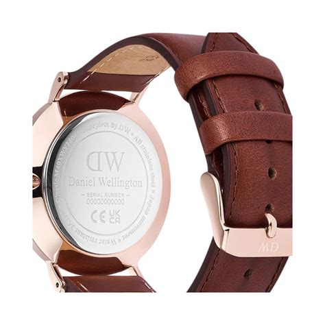 Daniel Wellington Classic Day Date Rose Gold Case With Blue Dial Men's ...