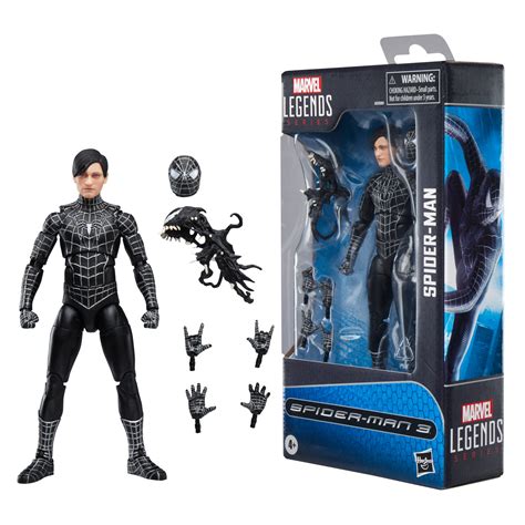 Marvel Legends Spider-Man 3 Black Suit - The Toyark - News