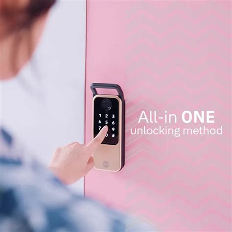 ByYou V Pro Smart Door Lock with 5 Way Unlocking Fingerprints, In-buil ...