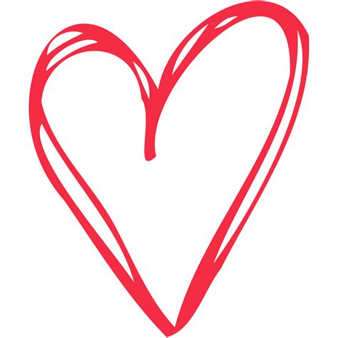 Red Heart Clipart Transparent at JENENGE blog
