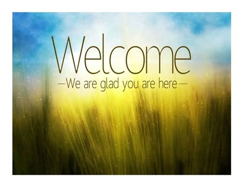 Image result for Welcome Page Examples