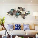 Amazon.com: edaknez Large Metal Wall Decor, Metal Flower Wall Art for ...