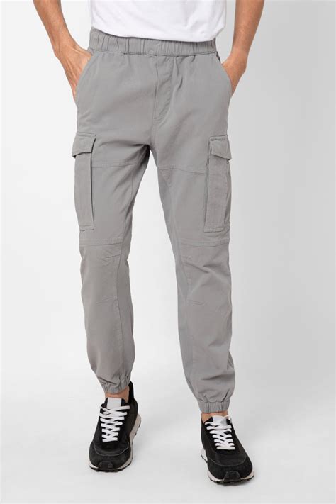 Steezy Pro Grey Cargo Pants - SNITCH