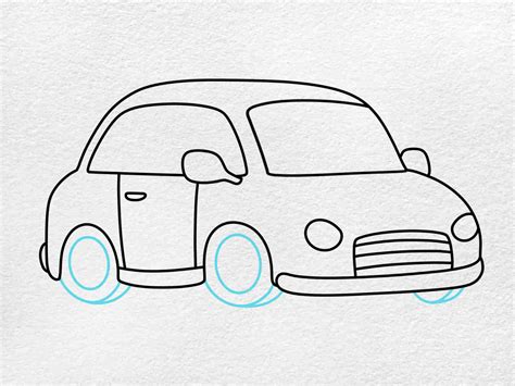 Draw a Basic Car - HelloArtsy