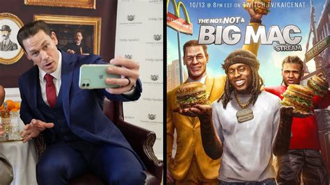 When will John Cena appear on Kai Cenat's stream? McDonald's announces ...