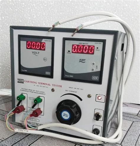 EARTHING TERMINAL TESTER & ELECTROMAGNETIC MINI BUZZER Manufacturer ...
